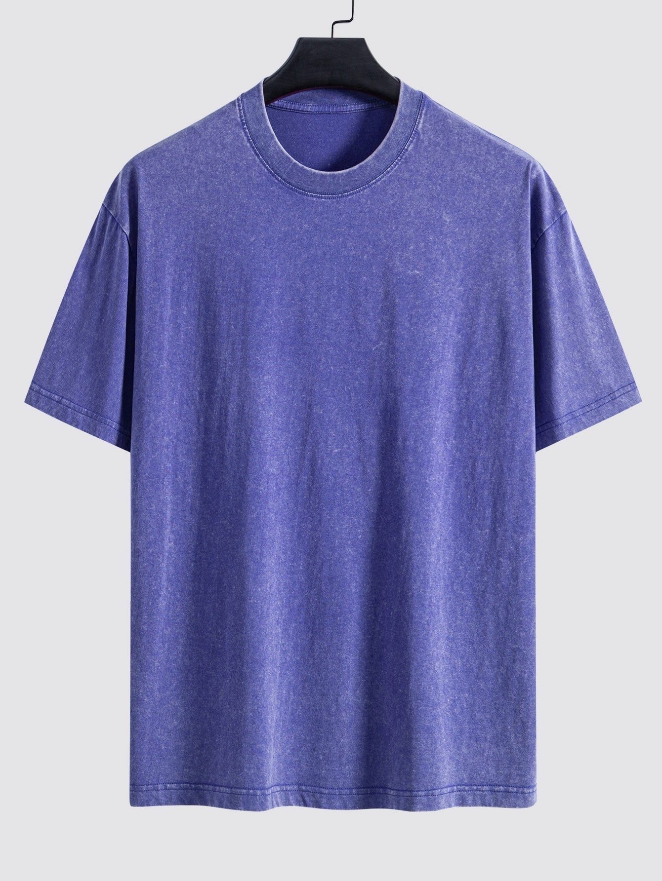 3 Pieces Washed Distressed Drop Shoulder T-Shirt