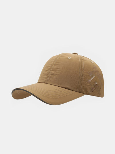 Solid Color Mesh Nylon Baseball Cap