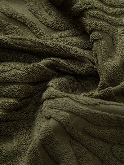 Animal Texture Terry Cuban Shirt