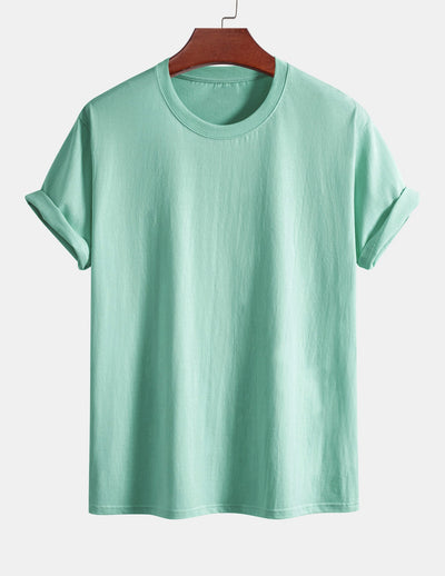 5 Pieces Basic Regular Fit Cotton T-Shirts