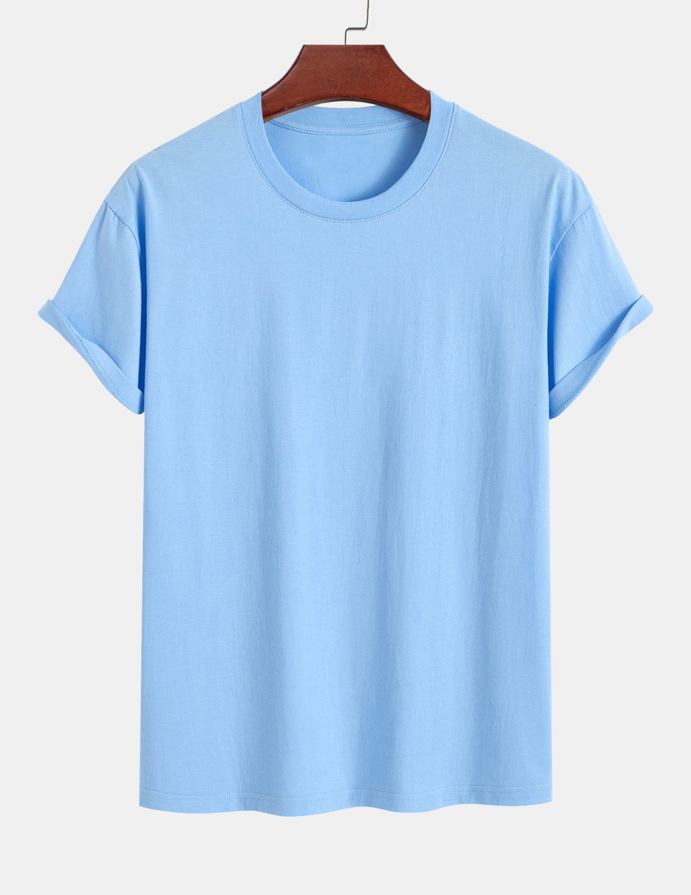 5 Pieces Basic Regular Fit Cotton T-Shirts