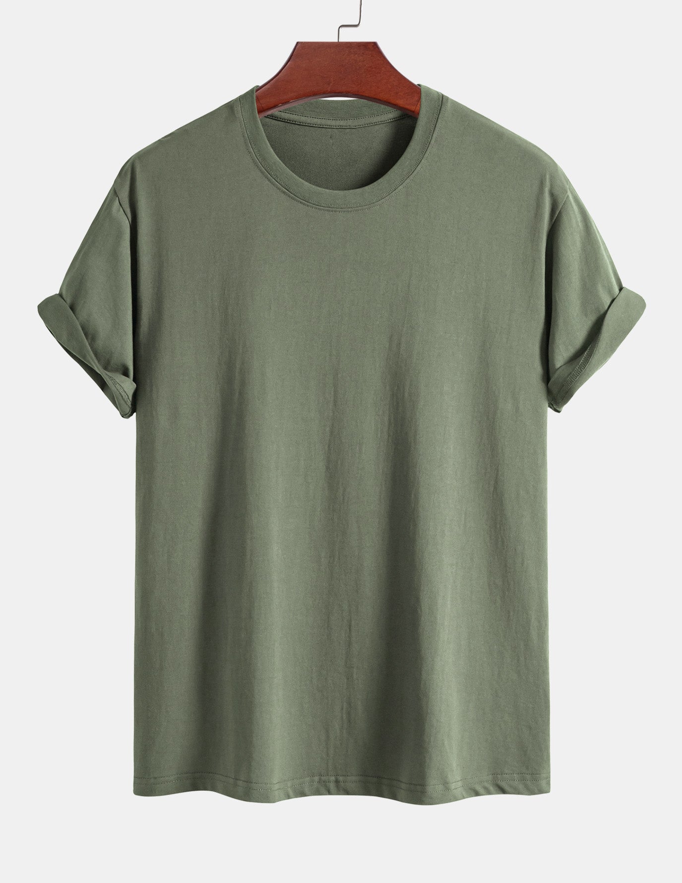 5 Pieces Basic Regular Fit Cotton T-Shirts