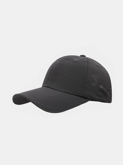 Solid Color Mesh Nylon Baseball Cap