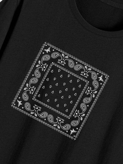 Paisley Print T-Shirt