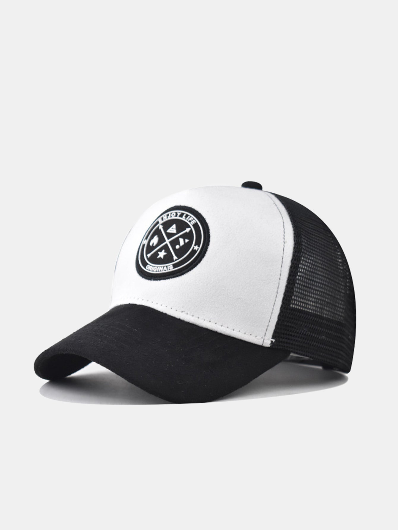 Sign Embroidery Mesh Cotton Baseball Cap
