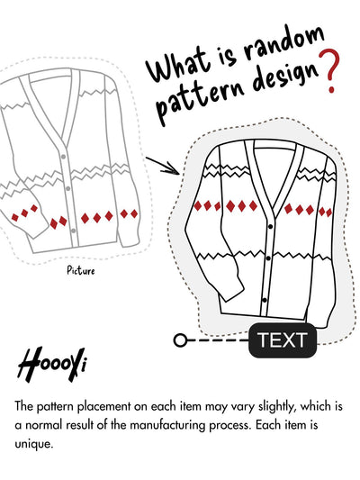 Geometry Zip Up Sweater