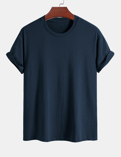 5 Pieces Basic Regular Fit Cotton T-Shirts
