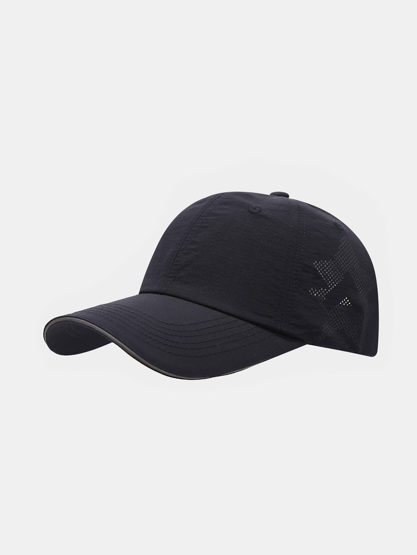 Solid Color Mesh Nylon Baseball Cap
