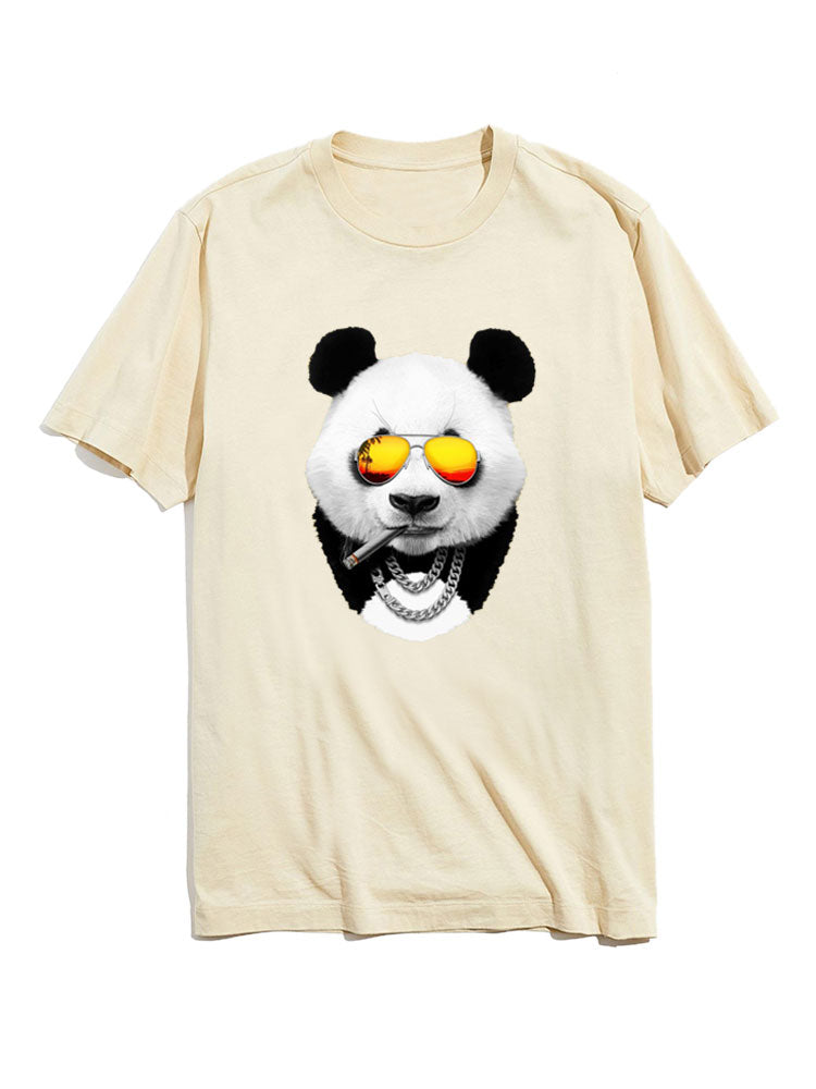 Hip-pop Panda Funny Graphic T-Shirts