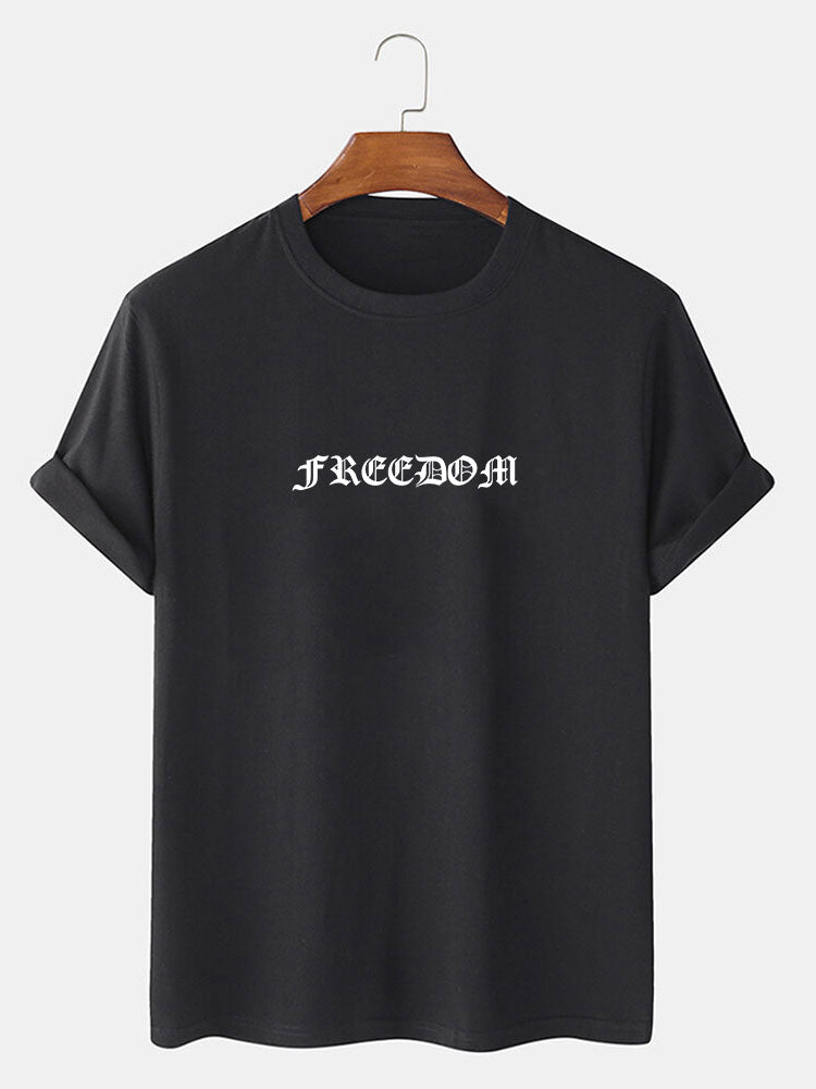 Wings Back Print T-Shirt