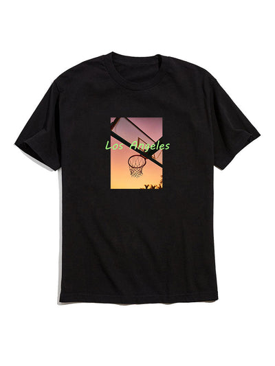 Graphic And Slogan Print T-Shirts
