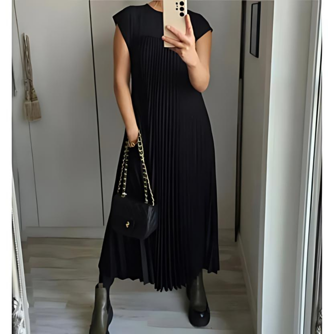 Seraphina | O-Neck Maxi Dress