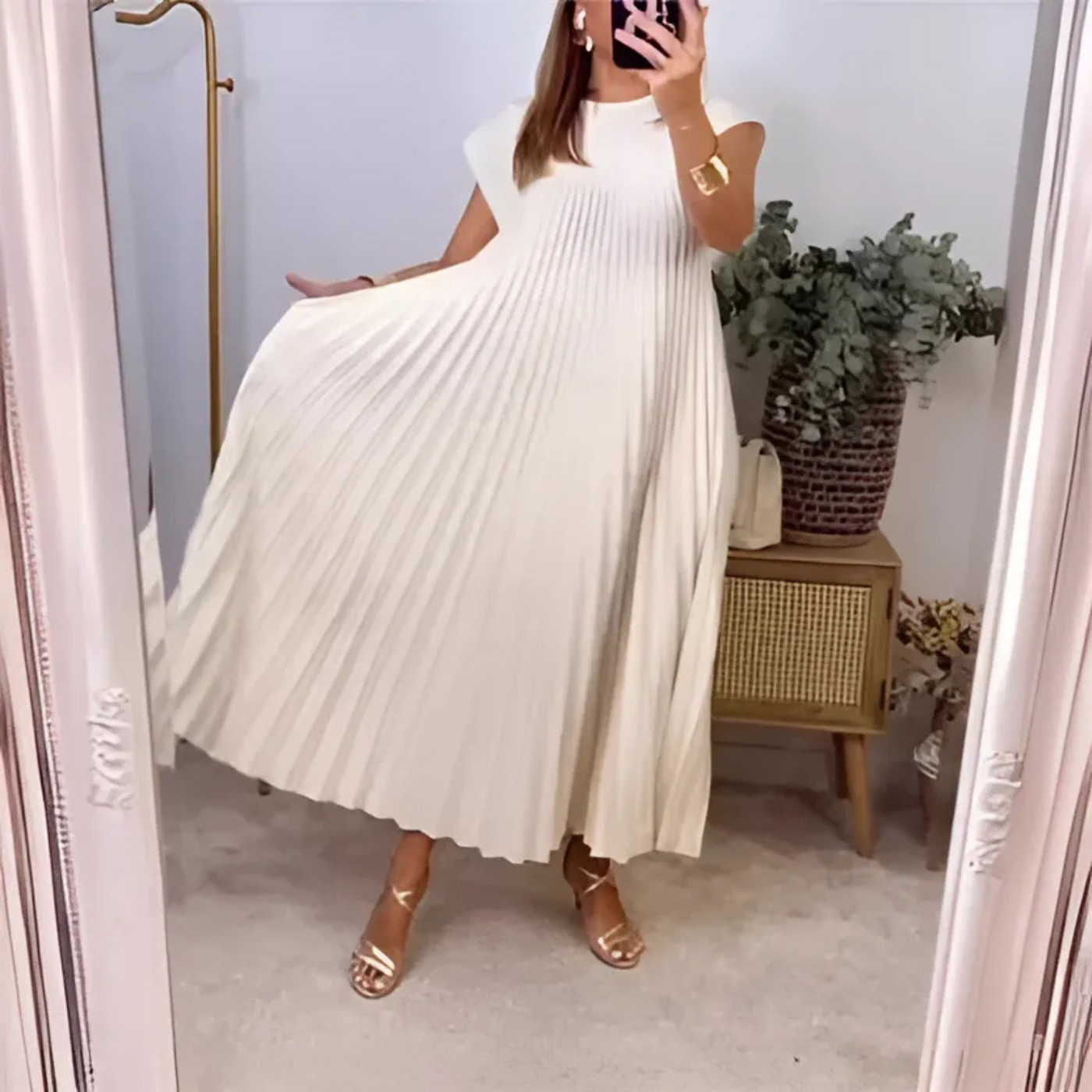 Seraphina | O-Neck Maxi Dress