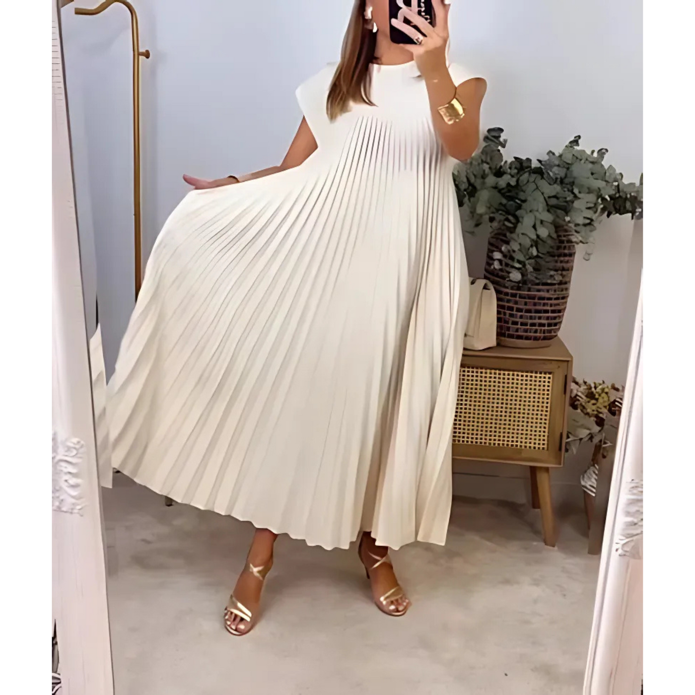 Seraphina | O-Neck Maxi Dress