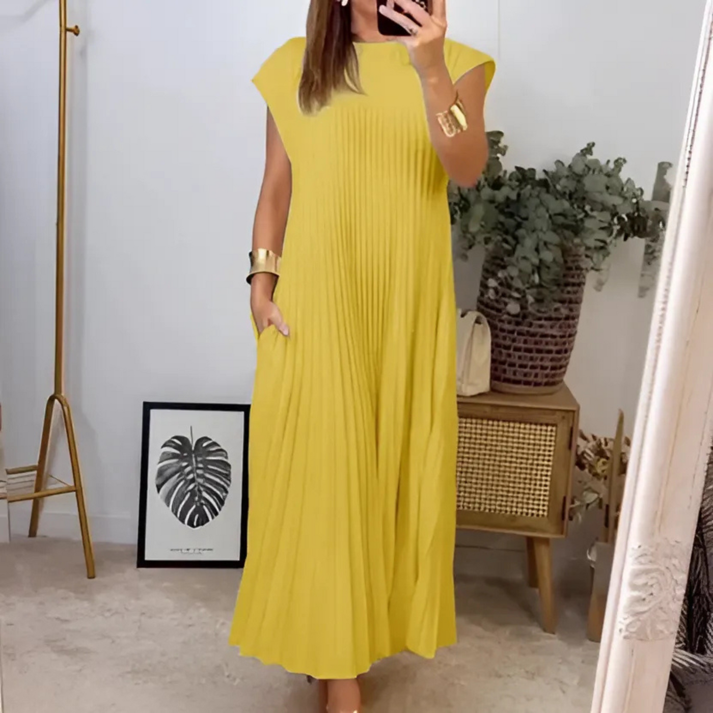 Seraphina | O-Neck Maxi Dress