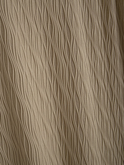 Wave Jacquard Textured Tank Top