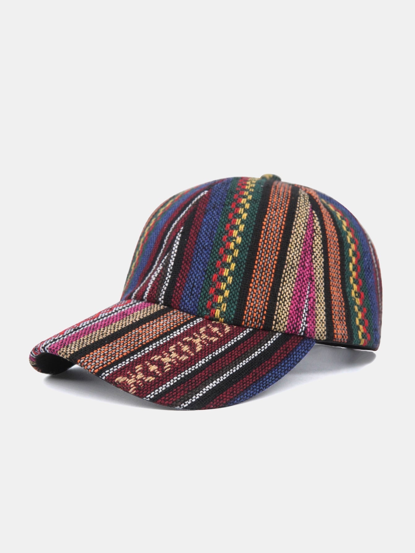 Bohemian Geometry Jacquard Pattern Baseball Cap