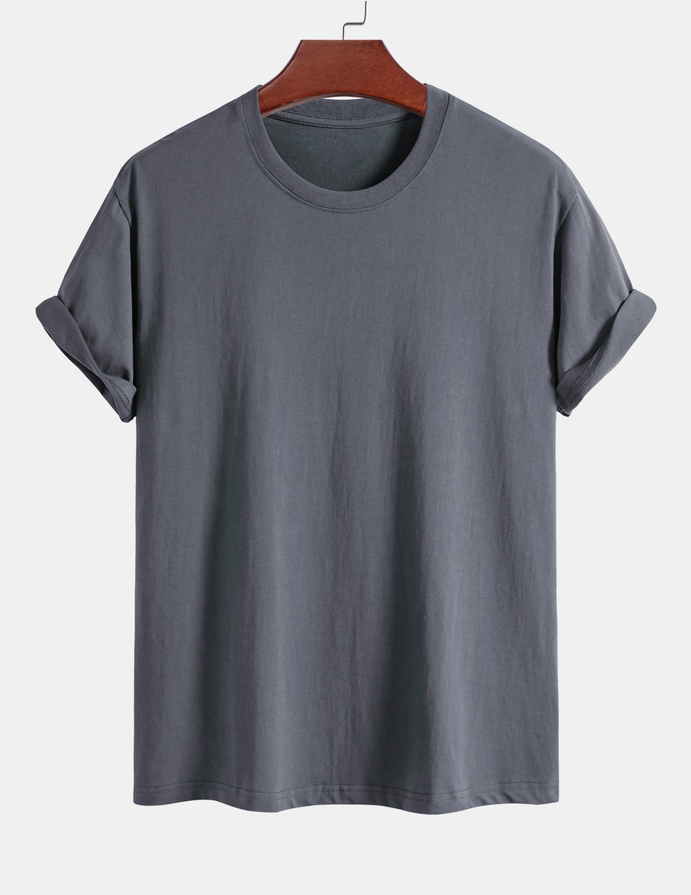 5 Pieces Basic Regular Fit Cotton T-Shirts