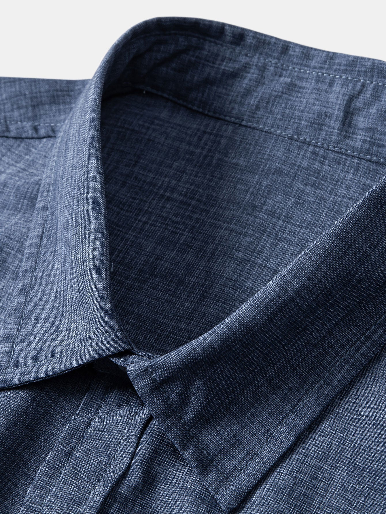 Textured Button Up Shirt With Two Pockets