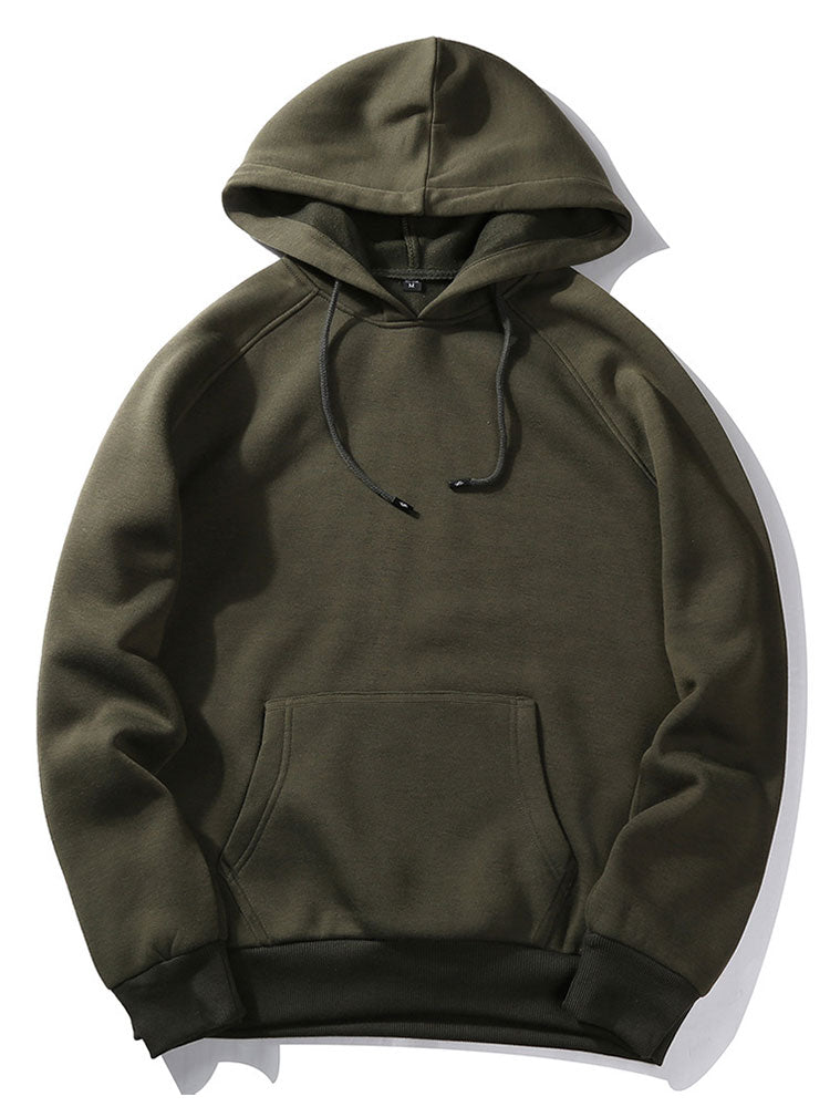 Slogan Back Print Hoodie