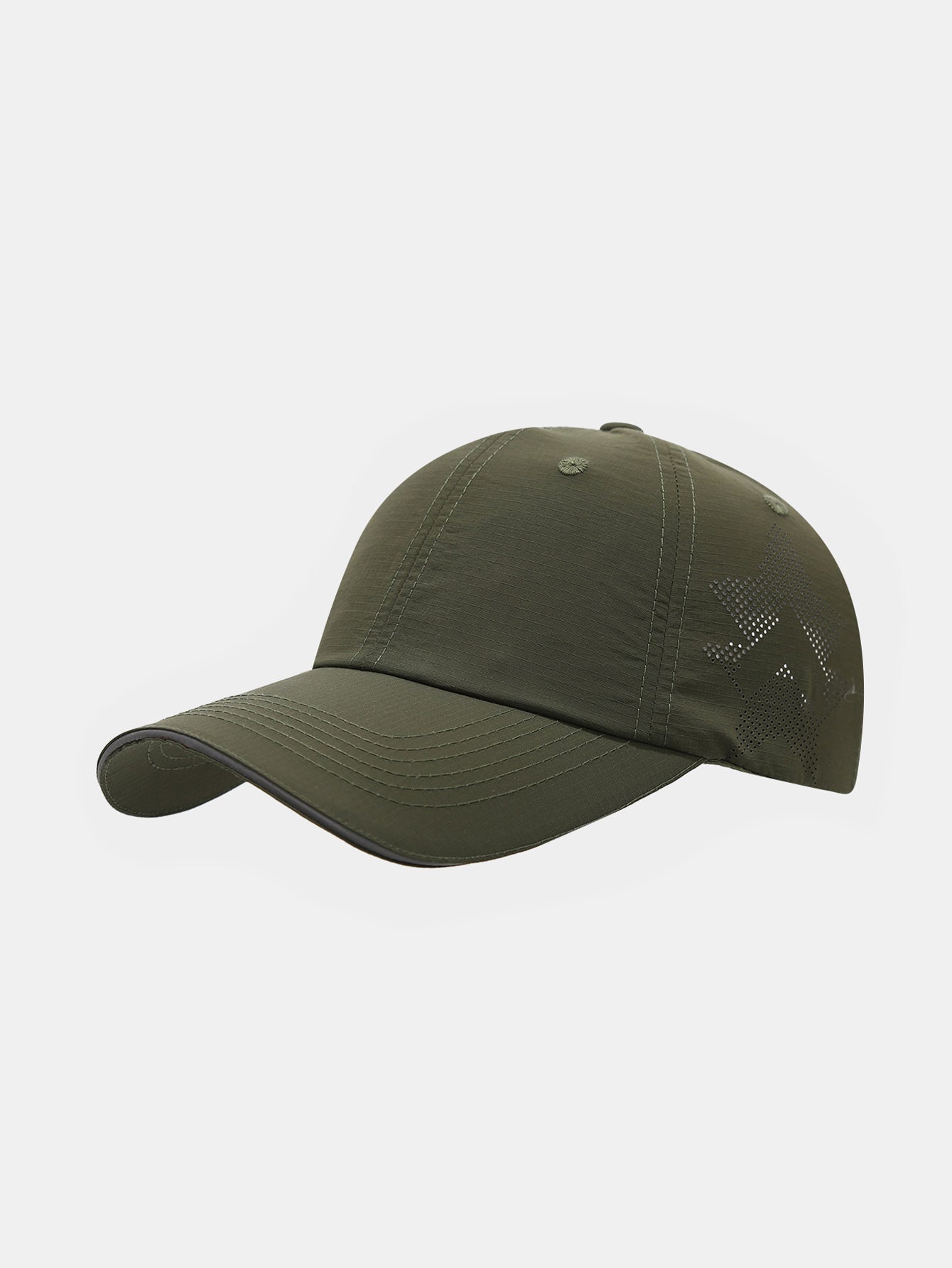 Solid Color Mesh Nylon Baseball Cap