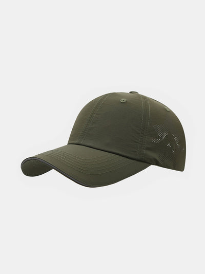Solid Color Mesh Nylon Baseball Cap