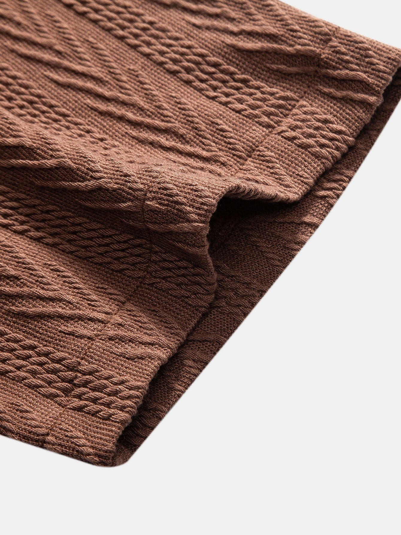 Texture Jacquard Cuban Shirt