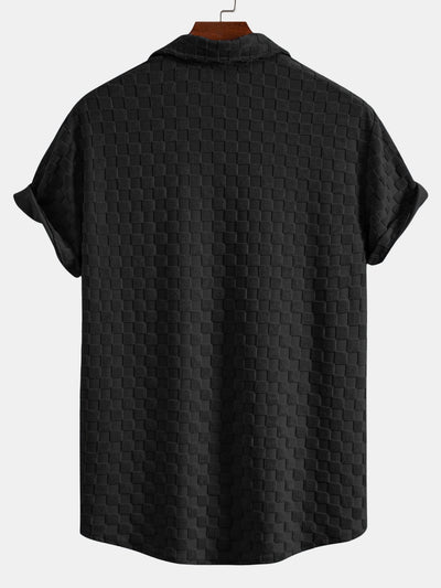 Checkerboard Terry Shirt