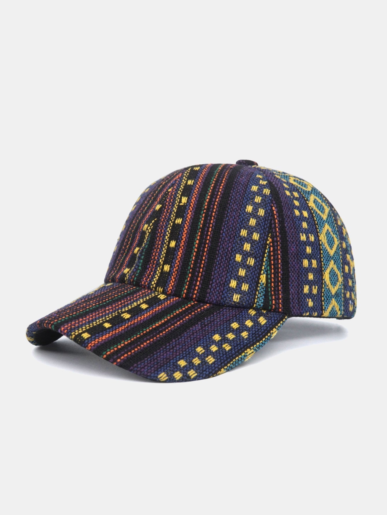 Bohemian Geometry Jacquard Pattern Baseball Cap