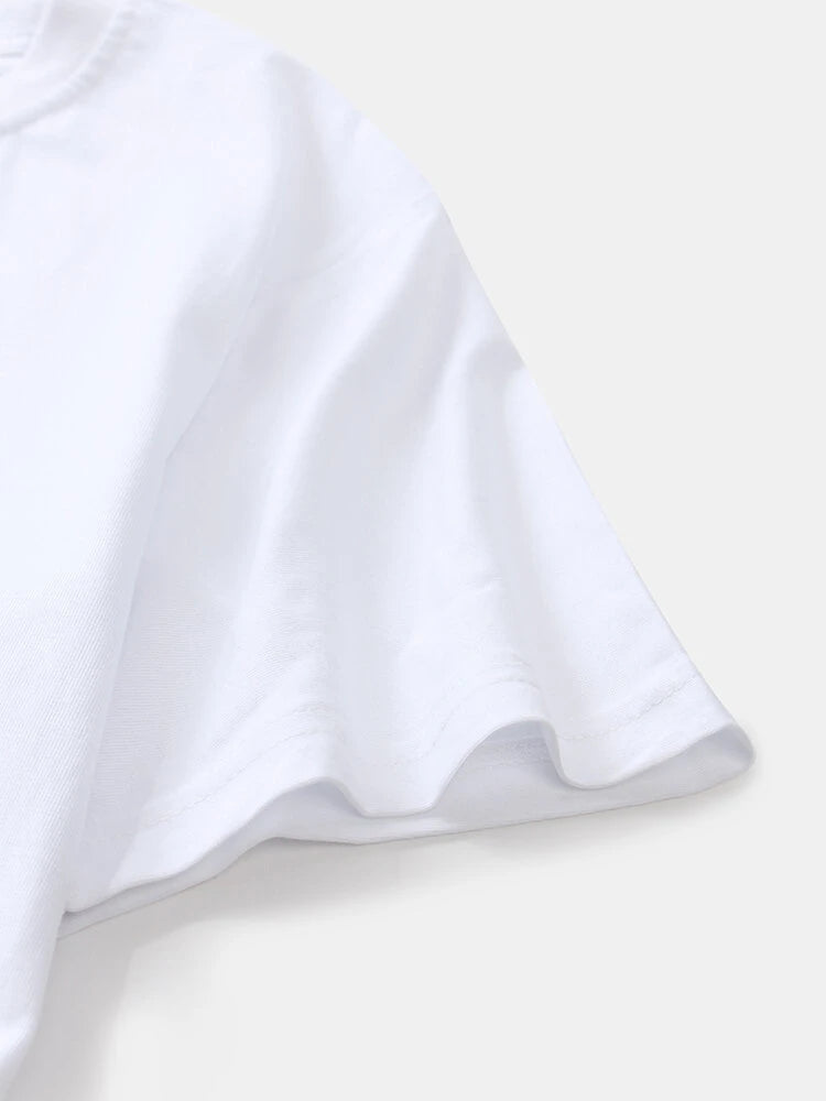 David Status Graphic Cotton T-Shirts