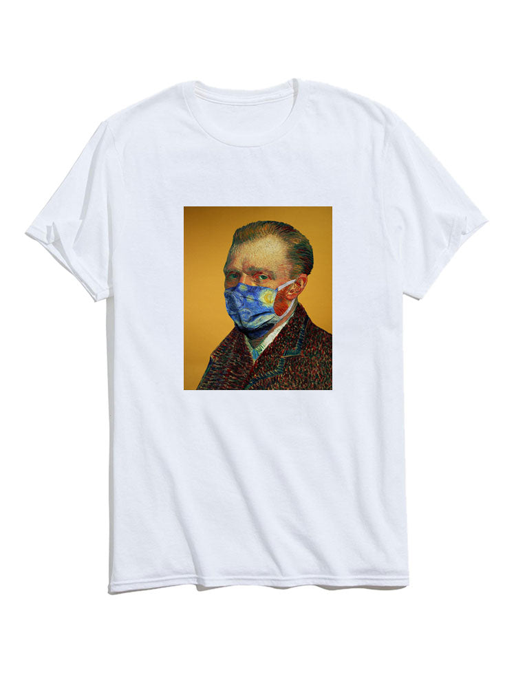 Van Gogh Character Graphic T-Shirts