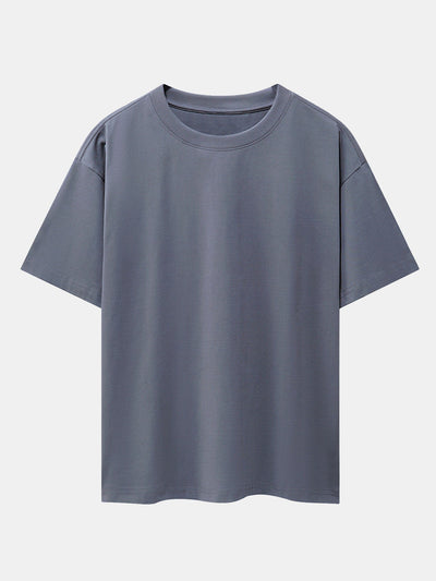 The Starry Night Back Print Drop Shoulder Oversize T-Shirt