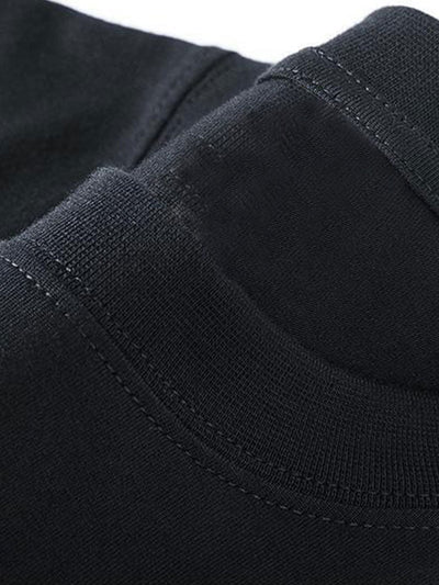 3 Pieces Basic Long Sleeve Ribbed Cuff T-Shirt