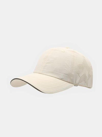Solid Color Mesh Nylon Baseball Cap