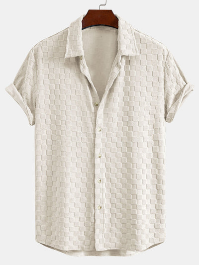 Checkerboard Terry Shirt