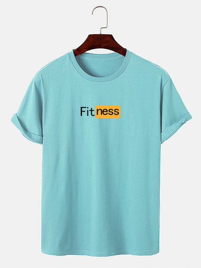 Fitness Print T-Shirt