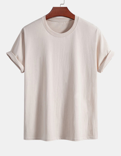 5 Pieces Basic Regular Fit Cotton T-Shirts