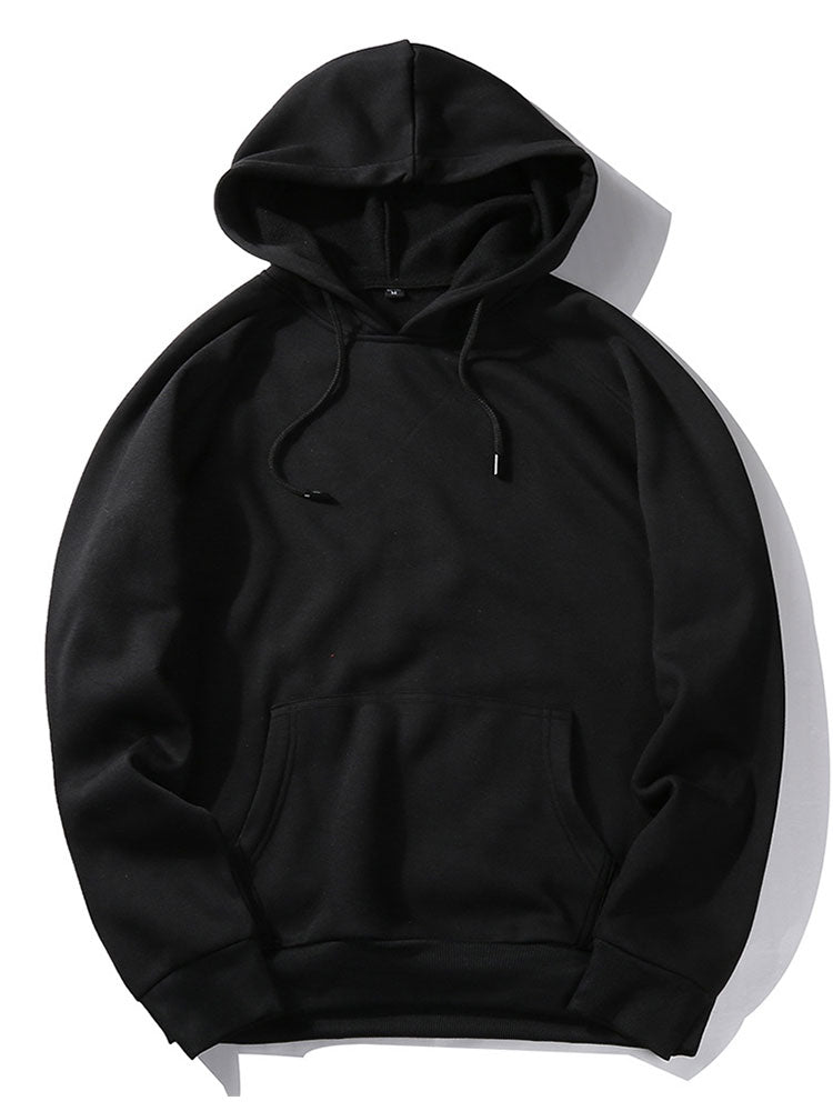 Slogan Back Print Hoodie