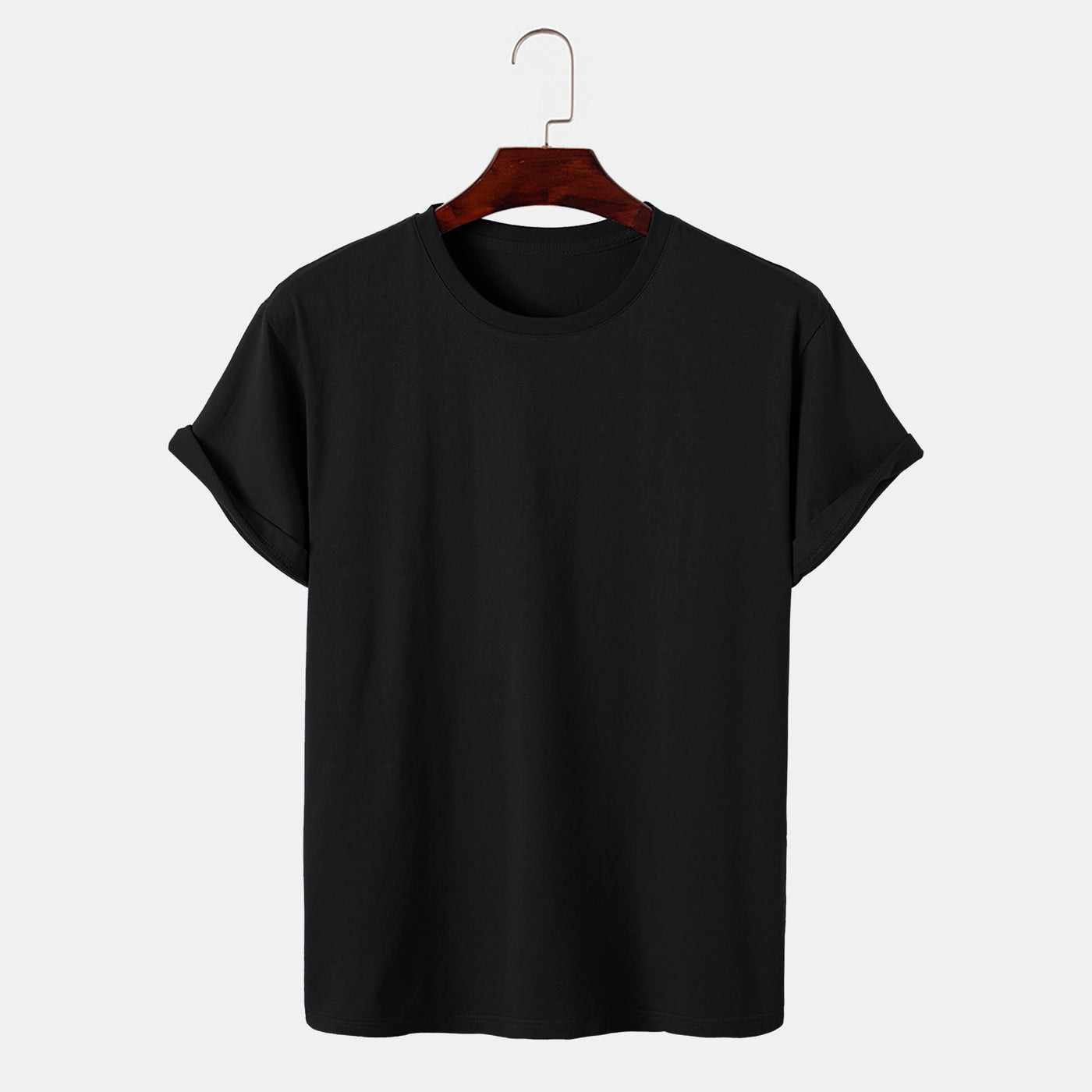 Skeleton Drinking Coffee Print T-Shirt