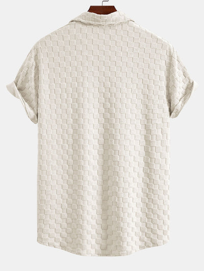 Checkerboard Terry Shirt