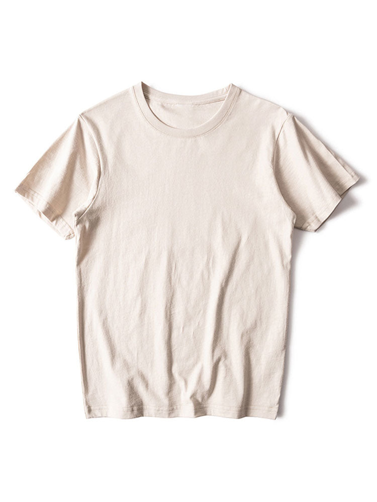 Basic Heavyweight Cotton T-Shirt
