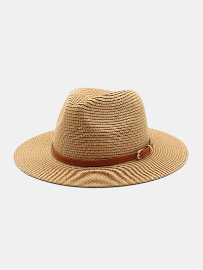 Summer Beach Wide Brim Panama Hat Straw Hat