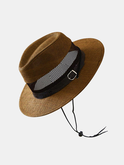 Summer Hollow Mesh Breathable Straw Hat