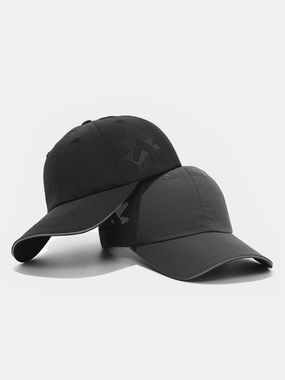Solid Color Mesh Nylon Baseball Cap