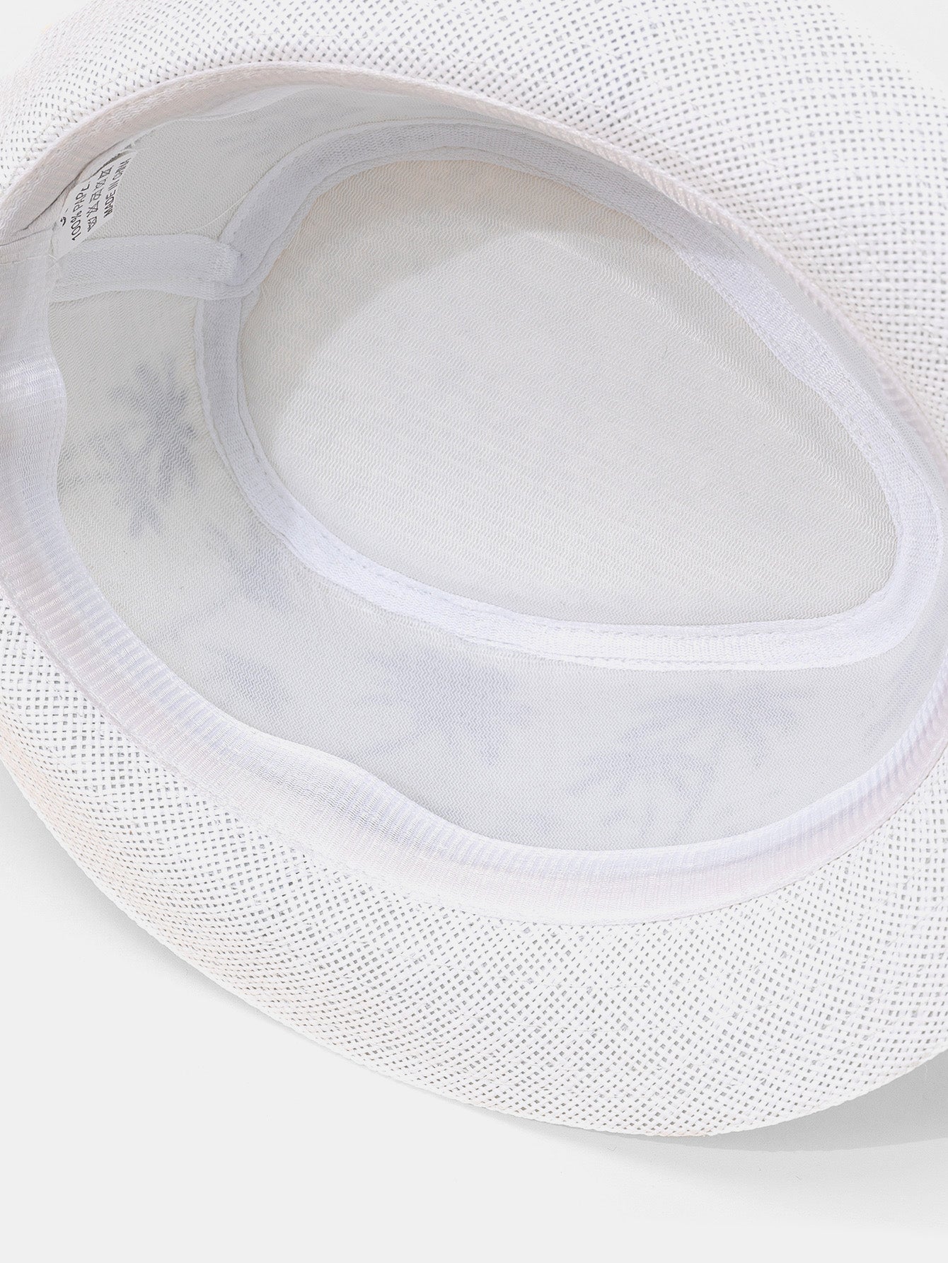 Palm Tree Print Breathable Straw Hat