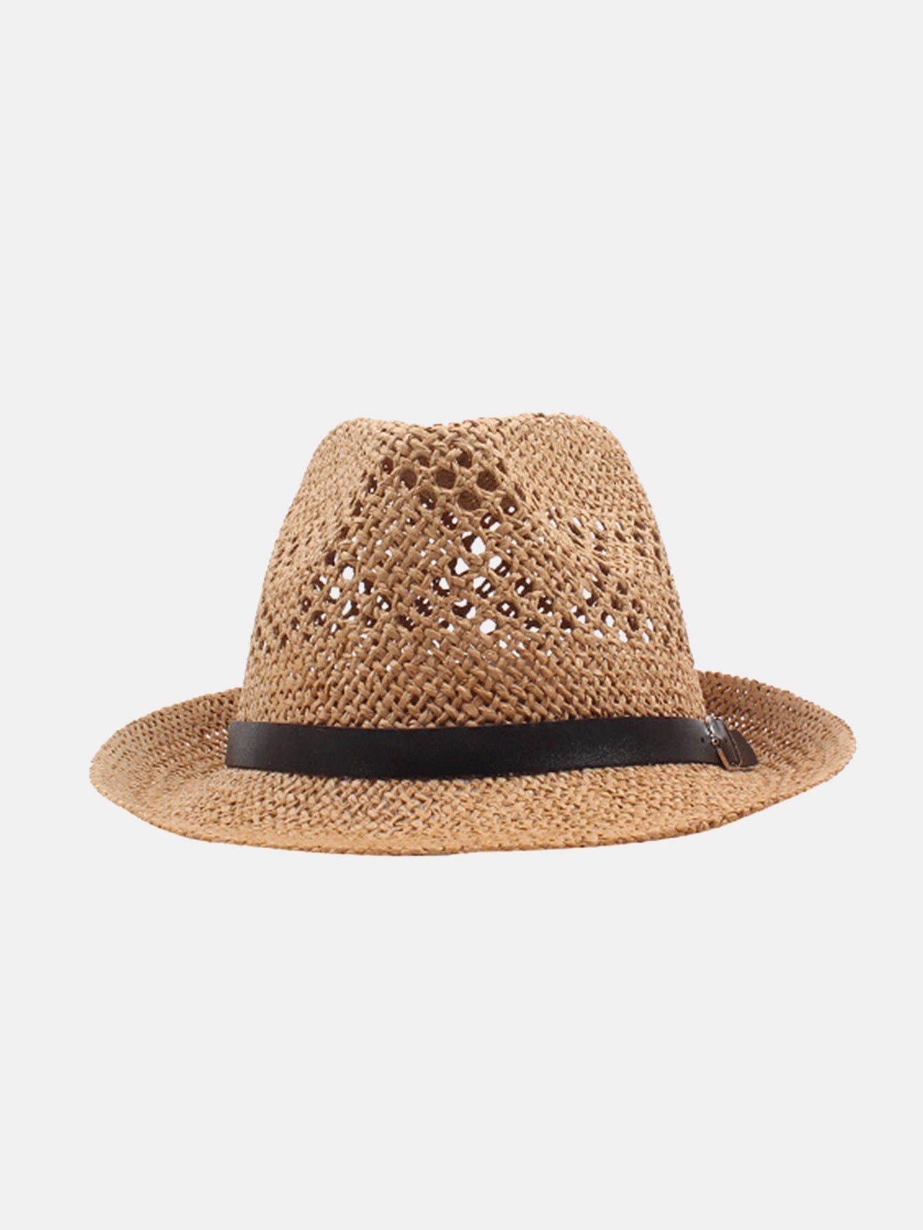 Summer Versatile Casual Couple Hollow British Style Straw Hat