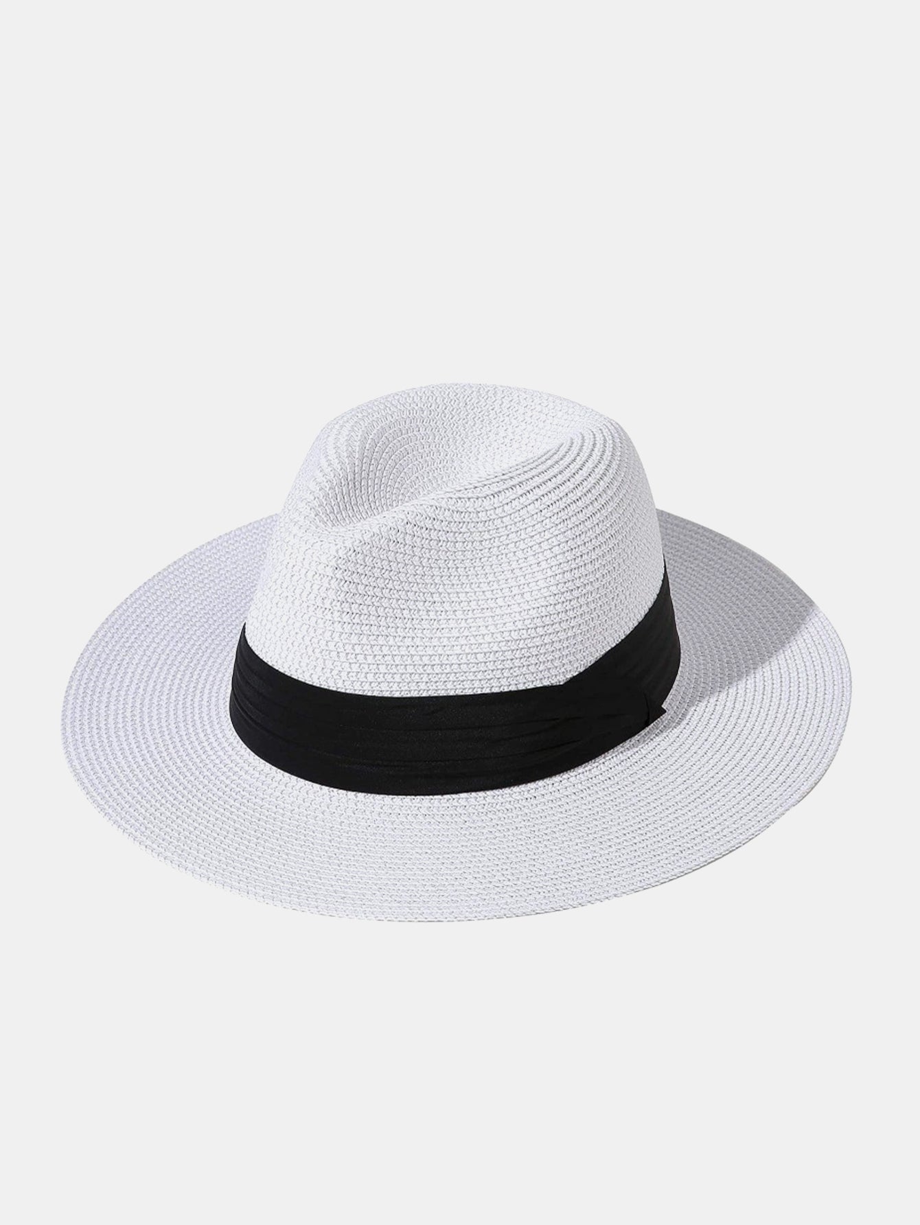 Fashionable And Casual All-match Wide-brimmed Flat Hat Suitable For Beach Trips