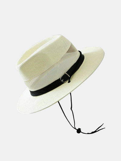 Summer Hollow Mesh Breathable Straw Hat