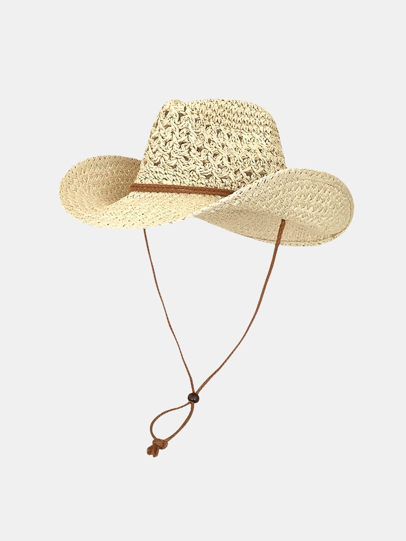 Outdoor Beach Sun Protection Western Cowboy Style Straw Hat