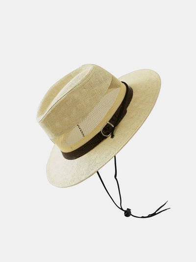 Summer Hollow Mesh Breathable Straw Hat